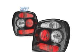 FANALI VOLKSWAGEN VW POLO 6N2 HATCHBACK 99-01 NERI