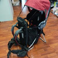 Zaino Trekking porta bebe' Salewa con parapioggia