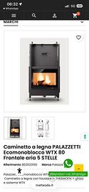 CAMINETTO A LEGNA PALAZZETTI
