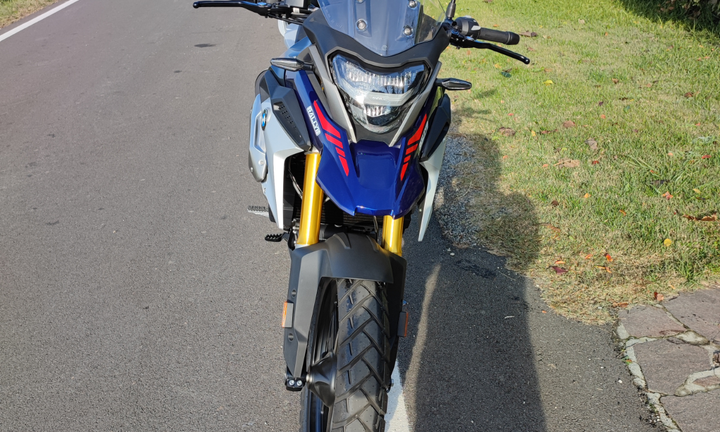 BMW 310 GS del novembre 2022 con 1100 km