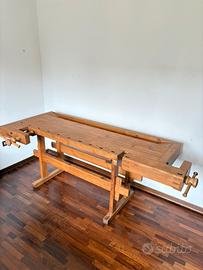 Banco scrivania falegname antico