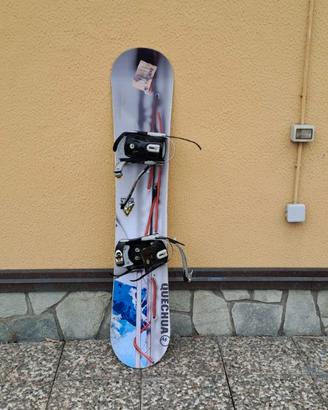 Snowboard Quechua RN’S 4 154 cm con attacchi