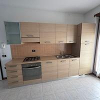 cucina in laminato rovere