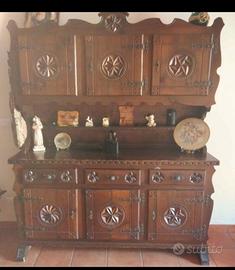 credenza antico legno massiccio 