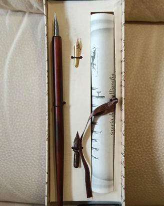 Penna stilografica in legno