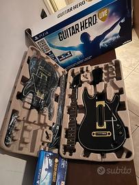 Guitar Hero live ps 4 doppia chitarra