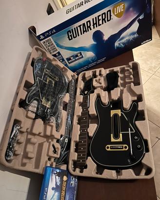 Guitar Hero live ps 4 doppia chitarra