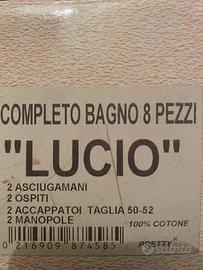 Completo da bagno 8 pezzi