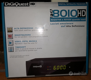 Decoder Ricevitore satellitare Digiquest HD 8010