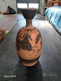 Vaso in ceramica stile antico greco 