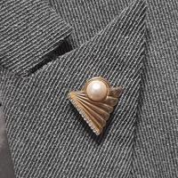 Spilla orig vintage retrò ventaglio stile Déco 