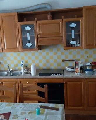 cucina rovere completa di elettrodomestici 4mt  