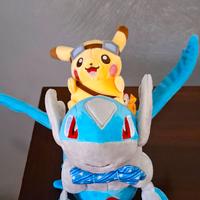 pikachu e latios peluche pokemon soft plush 29 cm