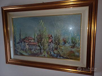 6/7 quadri varie misure pittore FERRARI Bs