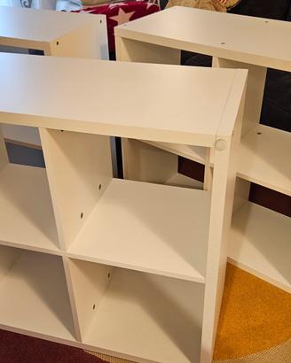 2 librerie scaffali Cube