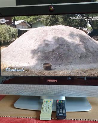 TV LCD 26" PHILIPS con DECODER T2.