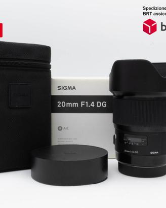 Sigma 20 F1.4 DG HSM Art (Canon)