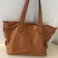 Borsa Tabacco Tosca Blu in pelle