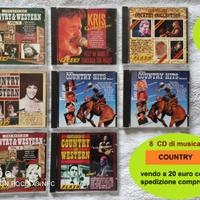 N 8 CD di Country Music