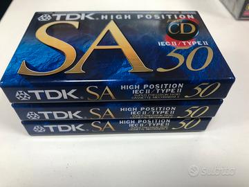 Tre audio cassette 50 min BASF