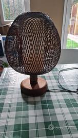 Lampada  in legno