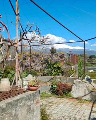 Villa panoramica Viagrande con palmento e e varie