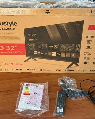 Televisore TV SMART HD Wifi 32 Pollici Hdmi