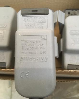 Spine blindo zucchini 3P+N+T ML16A e S 50A 400V