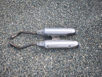 scarichi originali Yamaha XT 660 X