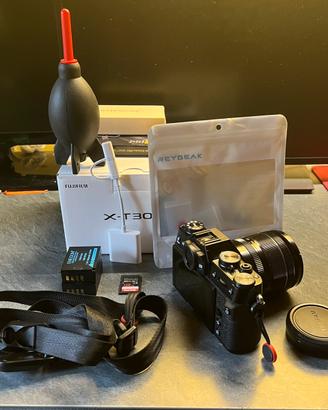 Fujifilm xt30iii + xf 18-55 f2.8-4 + accessori
