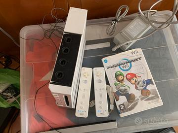 Nintendo Wii Bianca (comp. GameCube) + Mario Kart