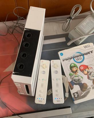 Nintendo Wii Bianca (comp. GameCube) + Mario Kart