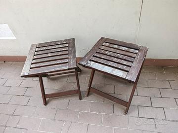 sedie e panchina ikea