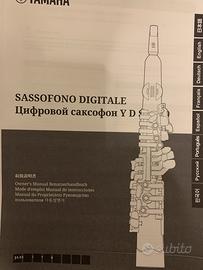 Manuale in italiano per sax digitale yamaha yds 12