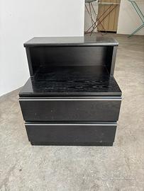 Coppia comodini con cassetti