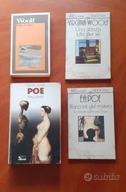 E.A. POE – V. WOOLF 4 libri