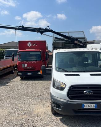 Ford Transit ribaltabile e gru - anno 2017 Euro 6