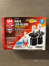 Kit 2 lampadine LED H4 Pilot Halo Led-Blade 57810