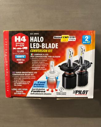Kit 2 lampadine LED H4 Pilot Halo Led-Blade 57810