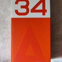 ZTE BLADE A34 con cover