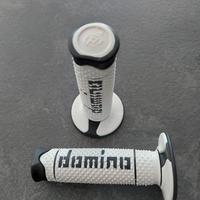 MANOPOLE MOTO SCOOTER DOMINO BIANCO NERO