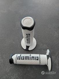 MANOPOLE MOTO SCOOTER DOMINO BIANCO NERO