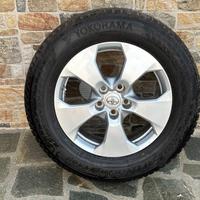 4 cerchi toyota rav4 completi di pneumatici
