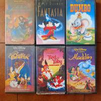 VIDEO CASSETTE ANNI 80/90 CLASSICI CARTONI DISNEY