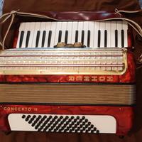 Fisarmonica Hohner Concerto II - 72 bassi rossa