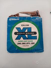 D’addario EXL 220 Superlight Long Scale 040-060-07