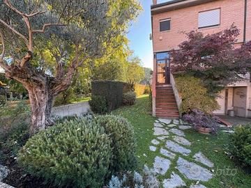 Villa di testa in faccia vista