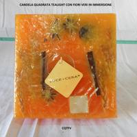 Candele Hand Made con Fiori Veri in Immersione