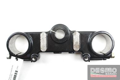 Piastra sterzo superiore nera Ducati Monster 600 7