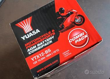 Batteria moto Yuasa YTX12-BS - Senza manutenzione